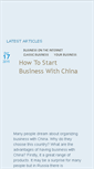 Mobile Screenshot of business-oppurtunities.com